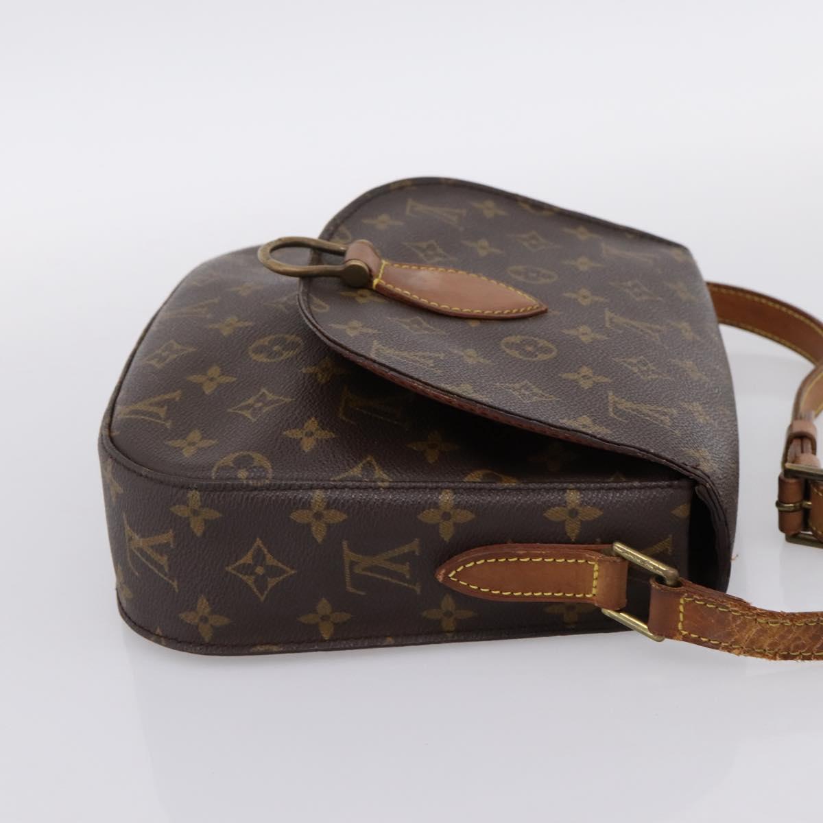 LOUIS VUITTON Monogram Saint Cloud GM Shoulder Bag M51242 LV Auth 197048