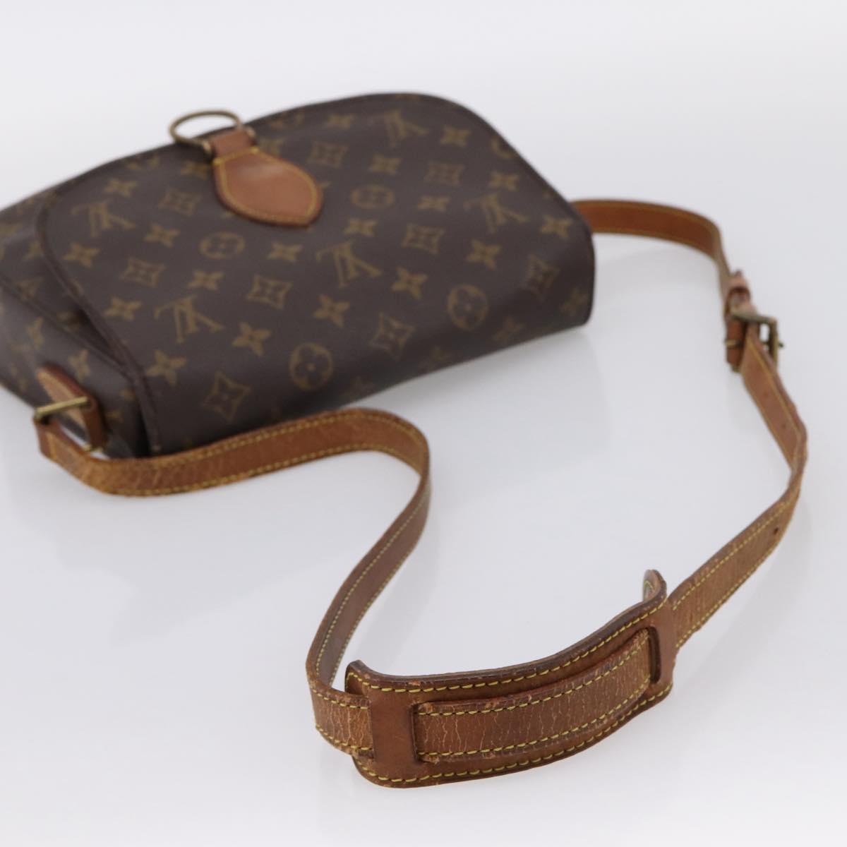 LOUIS VUITTON Monogram Saint Cloud GM Shoulder Bag M51242 LV Auth 197048