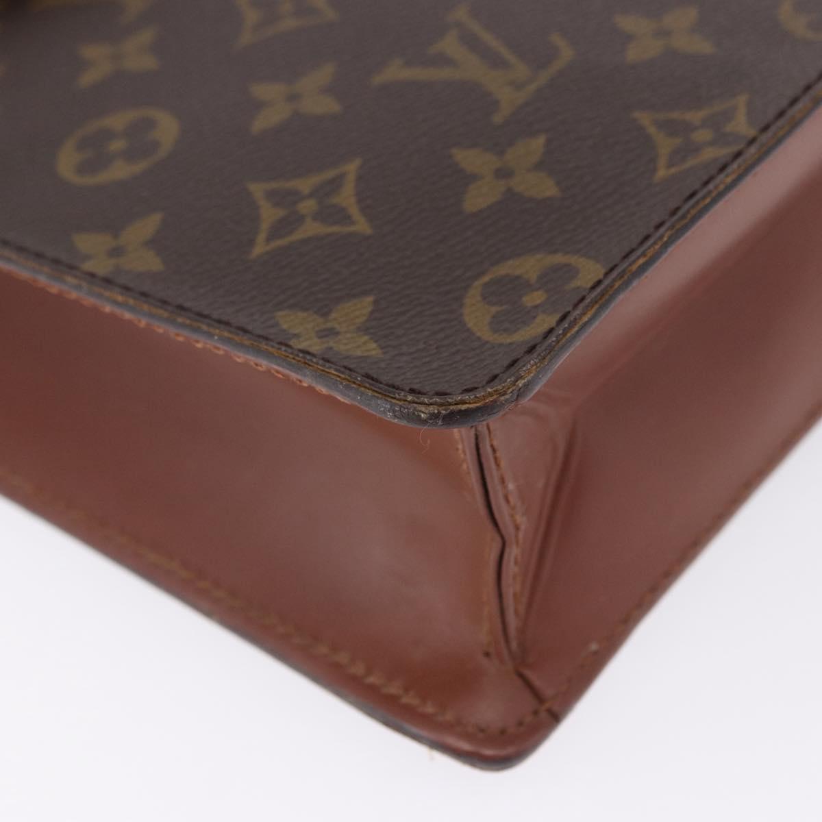 LOUIS VUITTON Monogram Porte Documents Bandouliere Bag M53338 LV Auth 197053