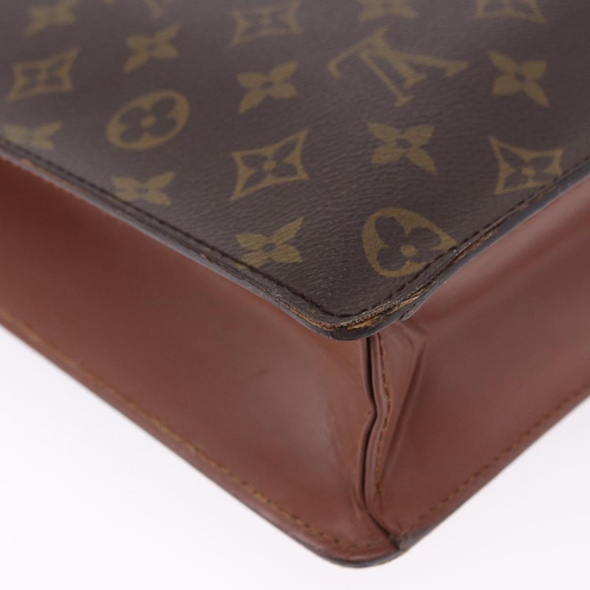 LOUIS VUITTON Monogram Porte Documents Bandouliere Bag M53338 LV Auth 197053