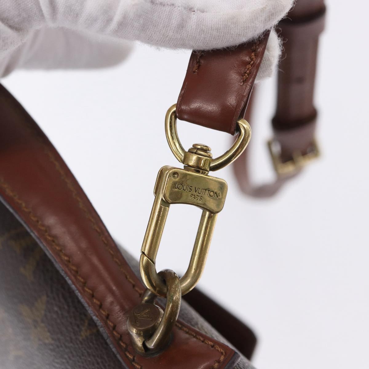 LOUIS VUITTON Monogram Porte Documents Bandouliere Bag M53338 LV Auth 197053