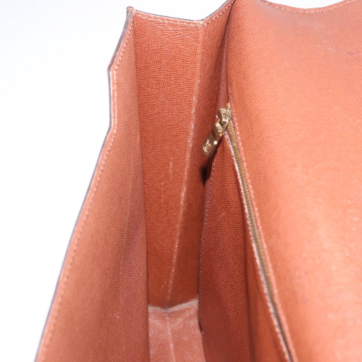 LOUIS VUITTON Monogram Porte Documents Bandouliere Bag M53338 LV Auth 197053