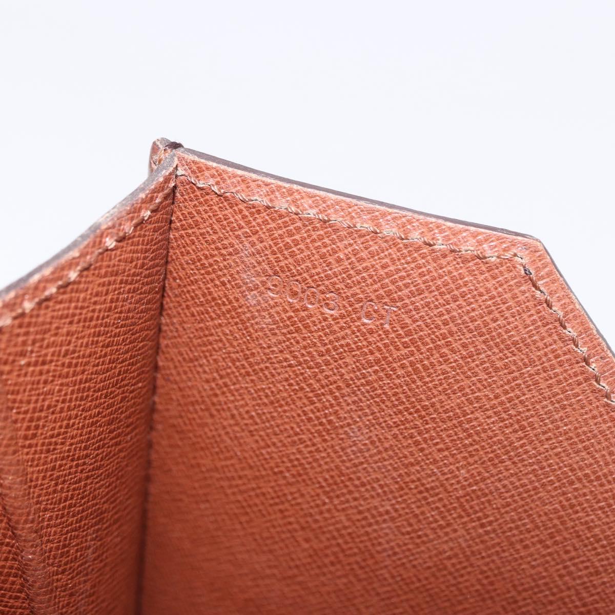 LOUIS VUITTON Monogram Porte Documents Bandouliere Bag M53338 LV Auth 197053