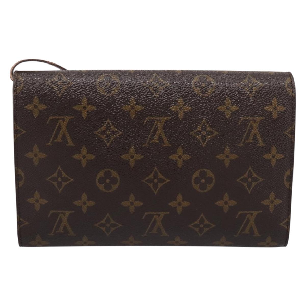 LOUIS VUITTON Monogram Bordeaux 24 Shoulder Bag M51798 LV Auth 197054