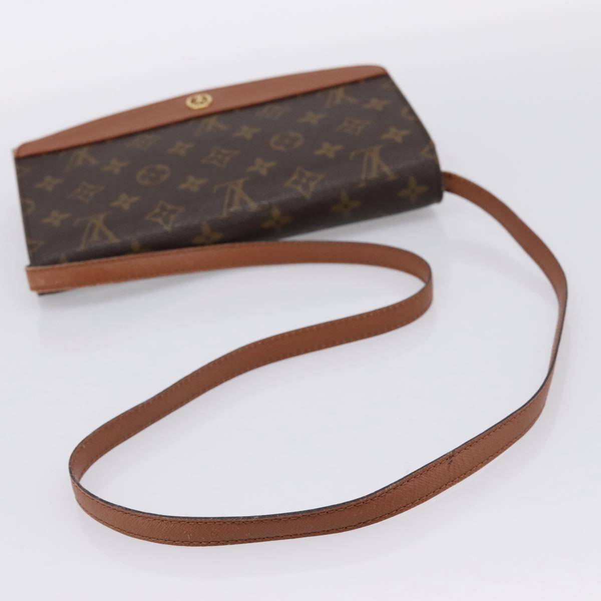 LOUIS VUITTON Monogram Bordeaux 24 Shoulder Bag M51798 LV Auth 197054