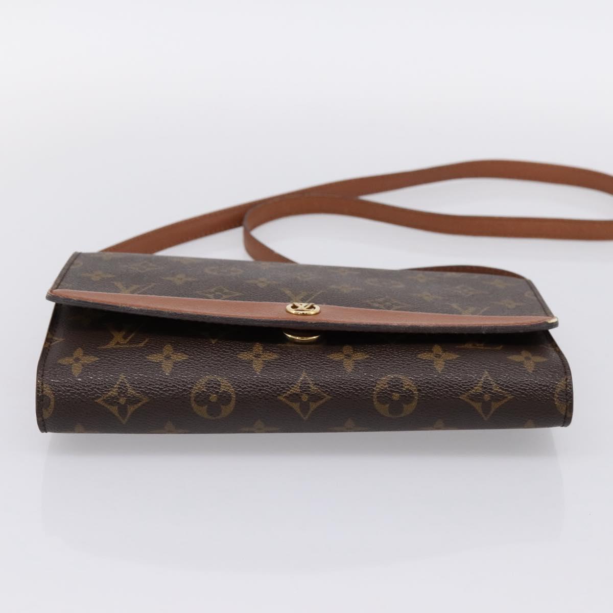 LOUIS VUITTON Monogram Bordeaux 24 Shoulder Bag M51798 LV Auth 197054