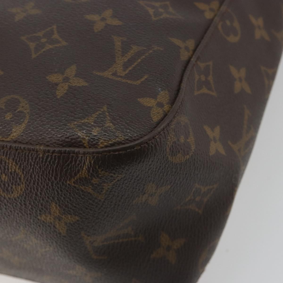 LOUIS VUITTON Monogram Looping GM Shoulder Bag M51145 LV Auth 197055