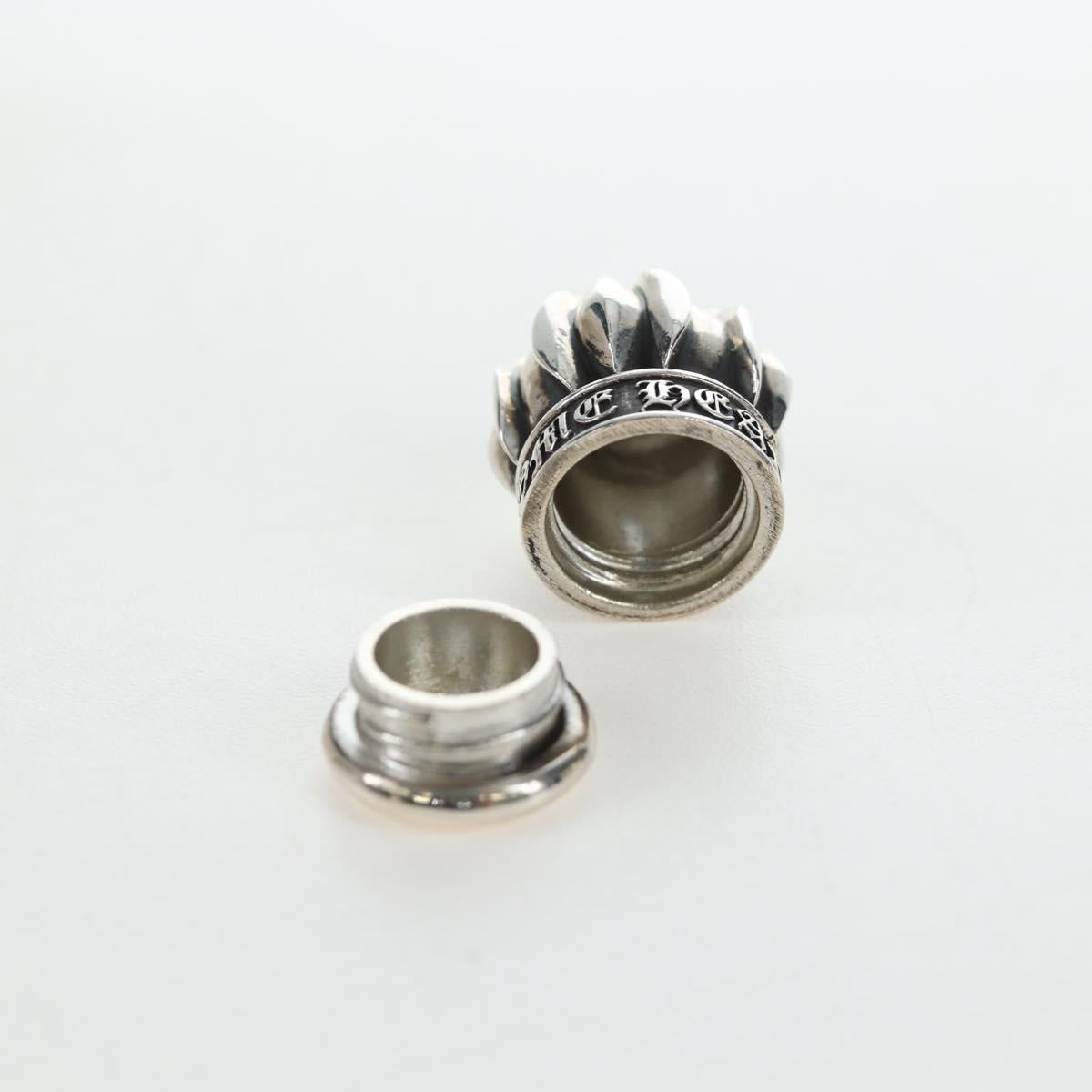 Chrome Hearts Salt & Pepper Shaker Ag925 Silver Auth 197057SM
