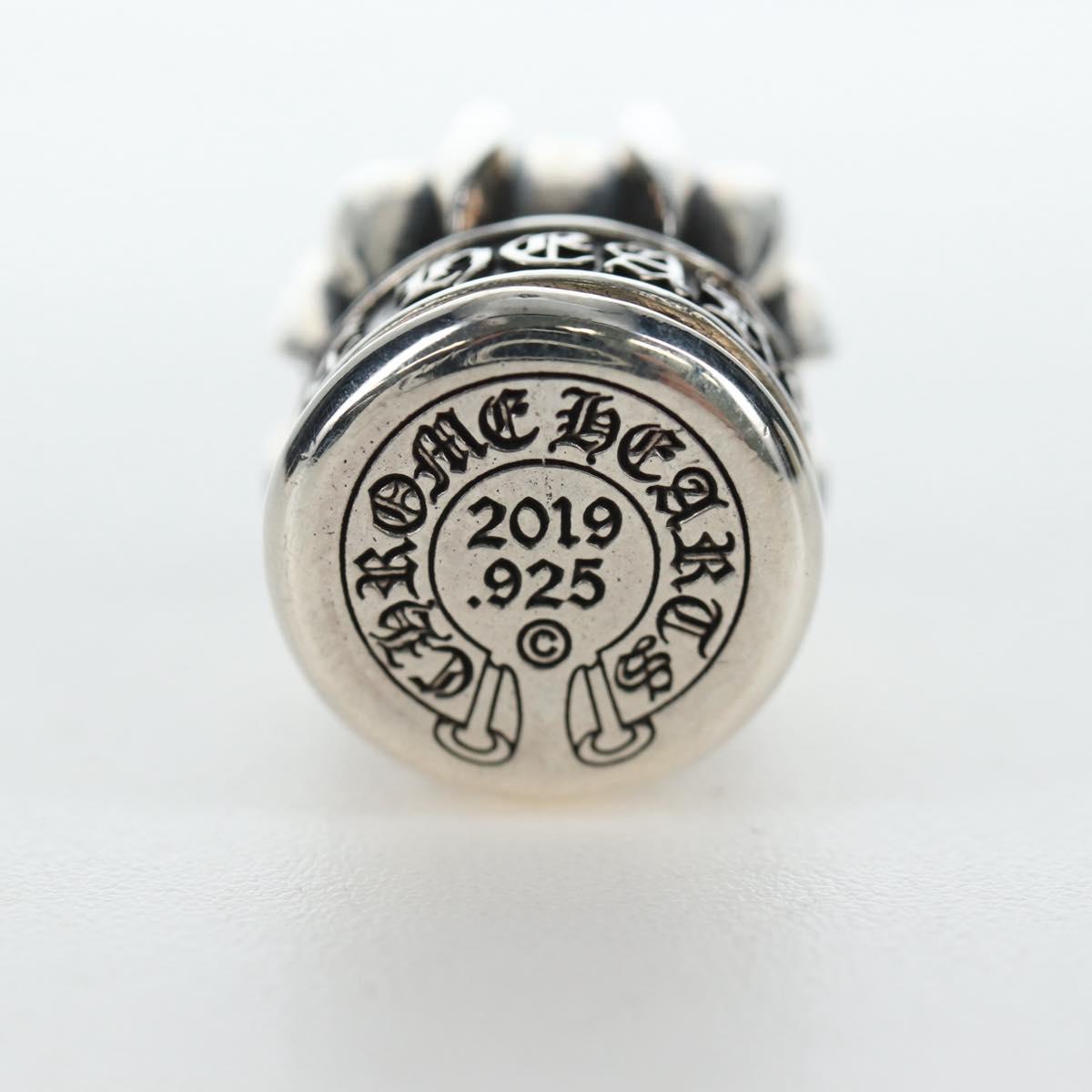 Chrome Hearts Salt & Pepper Shaker Ag925 Silver Auth 197057SM