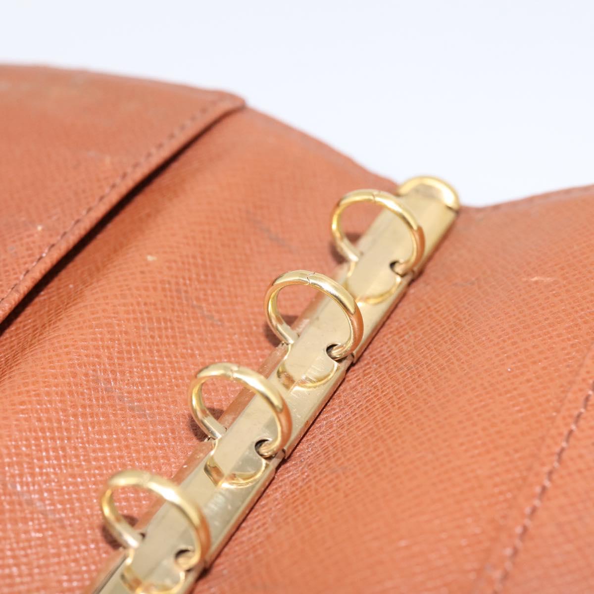 LOUIS VUITTON Monogram Agenda PM Day Planner Cover R20005 LV Auth 197115