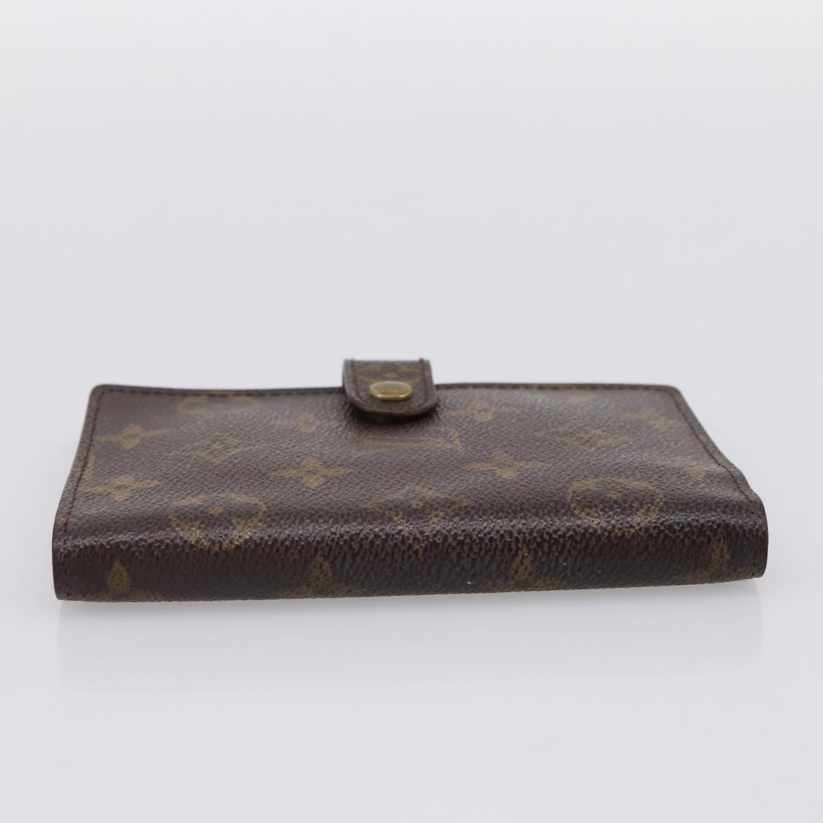 LOUIS VUITTON Monogram Agenda PM Day Planner Cover R20005 LV Auth 197115