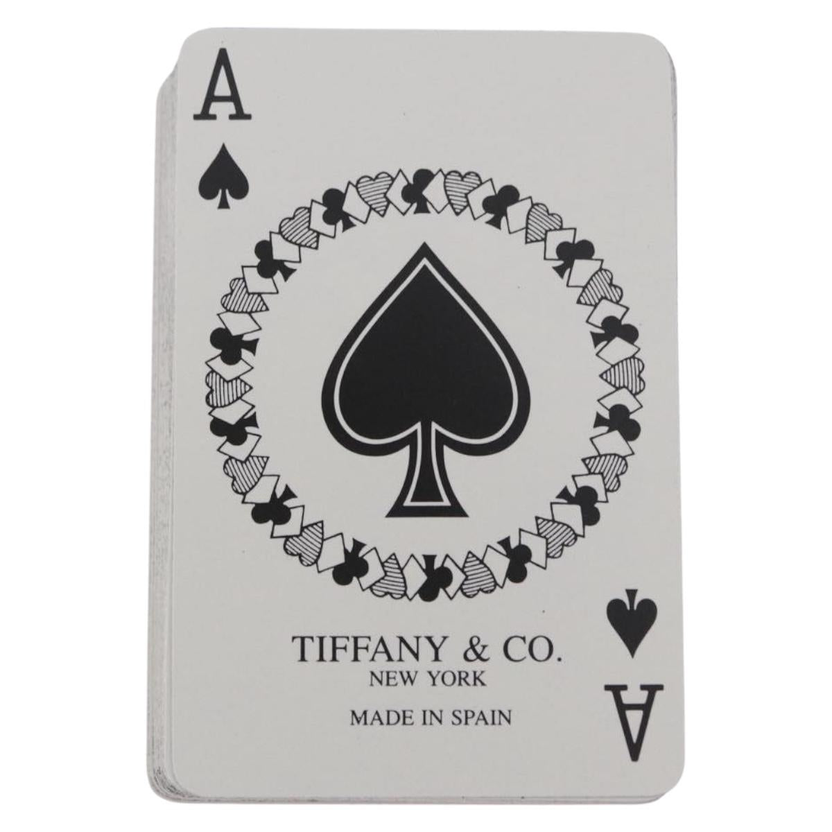 TIFFANY&Co. Playing Cards Paper Green Auth 197123A