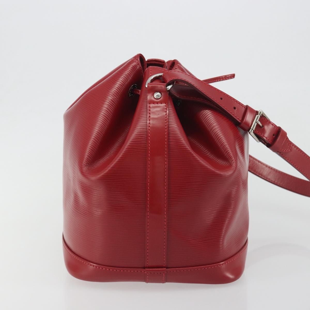 LOUIS VUITTON Epi Petit Noe Shoulder Bag Carmine M40839 LV Auth 197132A