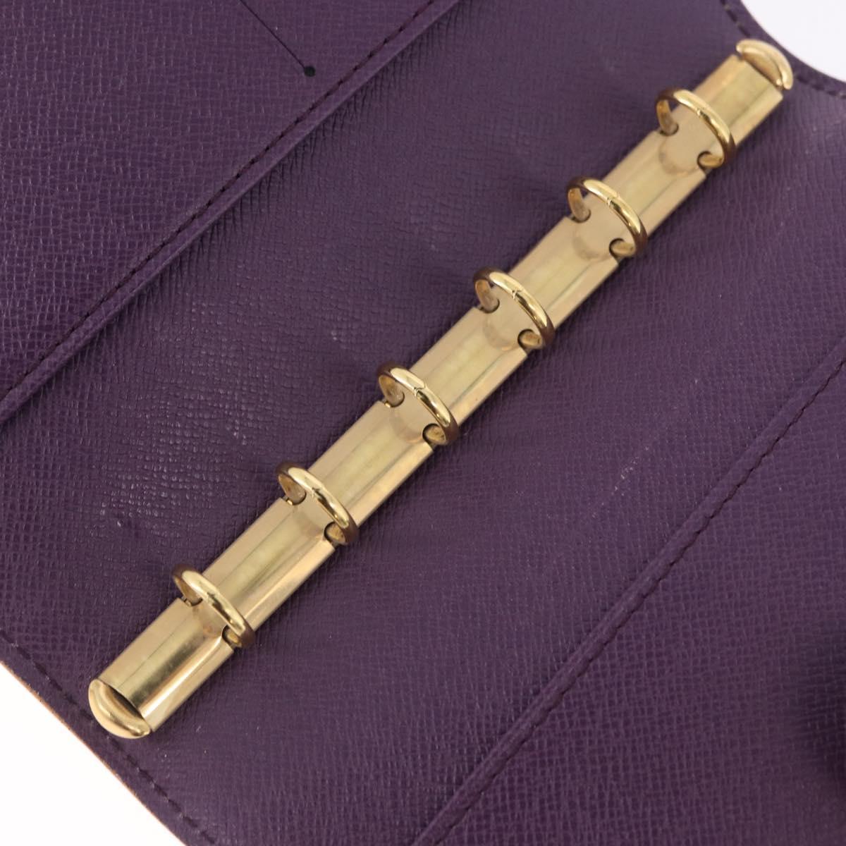 LOUIS VUITTON Epi Agenda PM Day Planner Cover Yellow R20059 LV Auth 197146