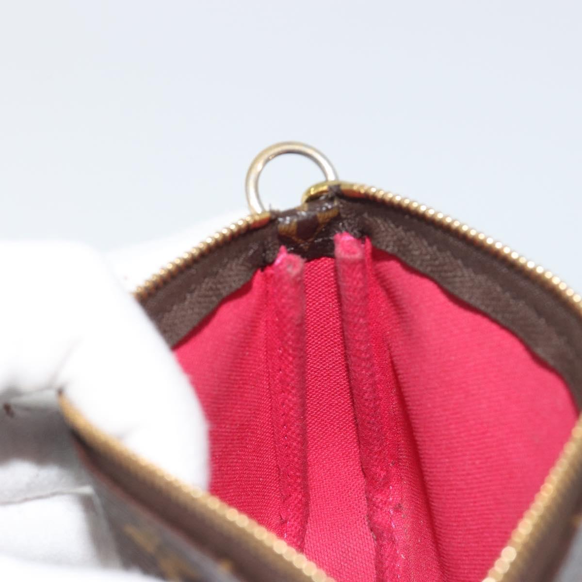 LOUIS VUITTON Monogram Vivienne Mini Pochette Accessoires M68490 LV Auth 197150M
