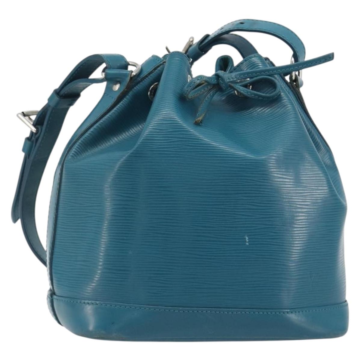 LOUIS VUITTON Epi Noe BB Shoulder Bag Blue Cyan M40846 LV Auth 197183