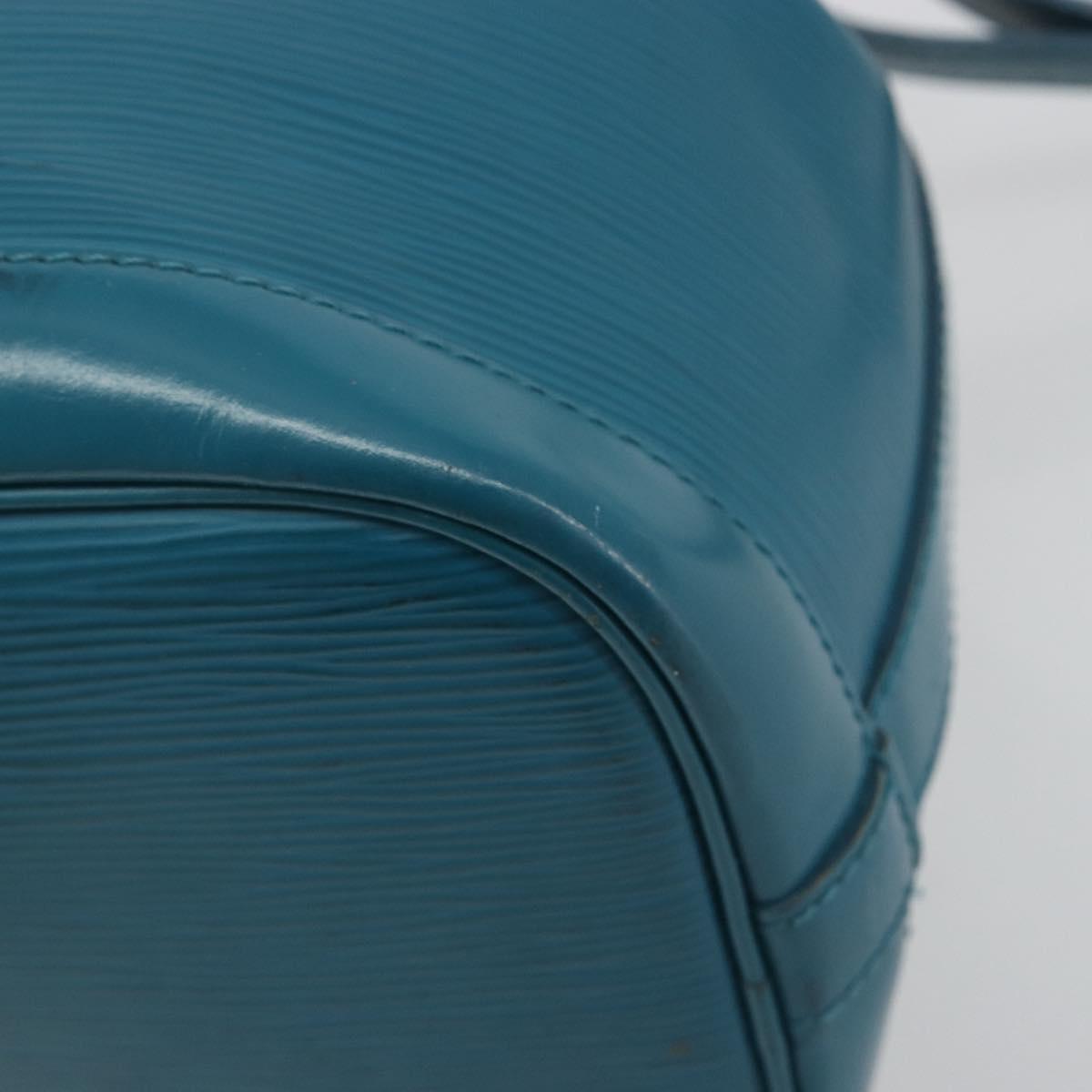 LOUIS VUITTON Epi Noe BB Shoulder Bag Blue Cyan M40846 LV Auth 197183