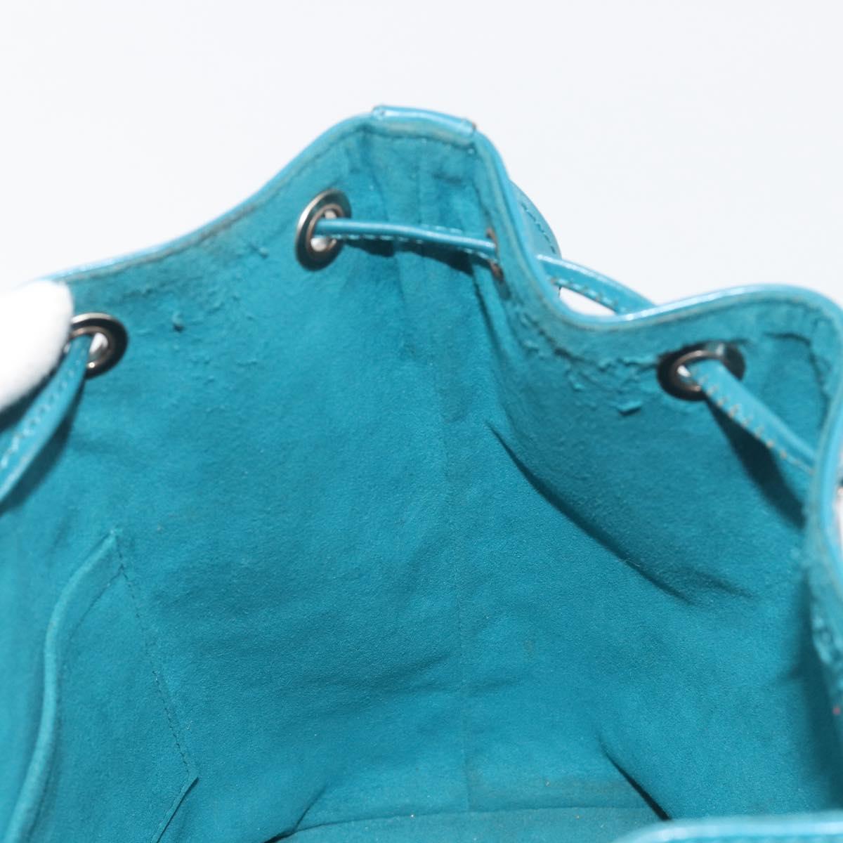 LOUIS VUITTON Epi Noe BB Shoulder Bag Blue Cyan M40846 LV Auth 197183