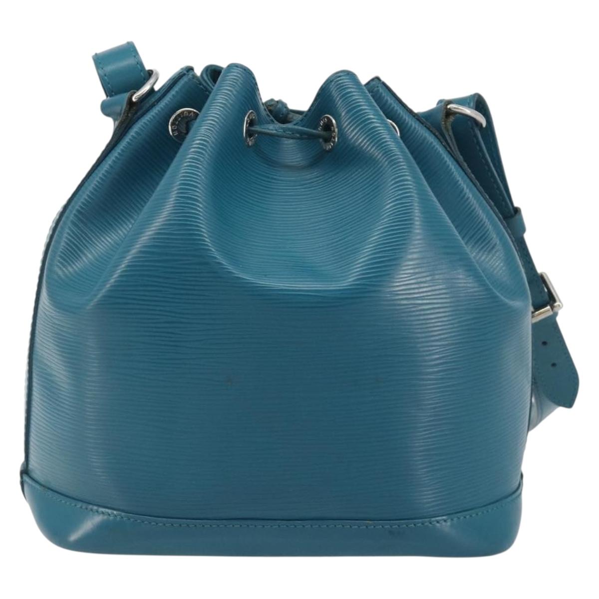 LOUIS VUITTON Epi Noe BB Shoulder Bag Blue Cyan M40846 LV Auth 197183