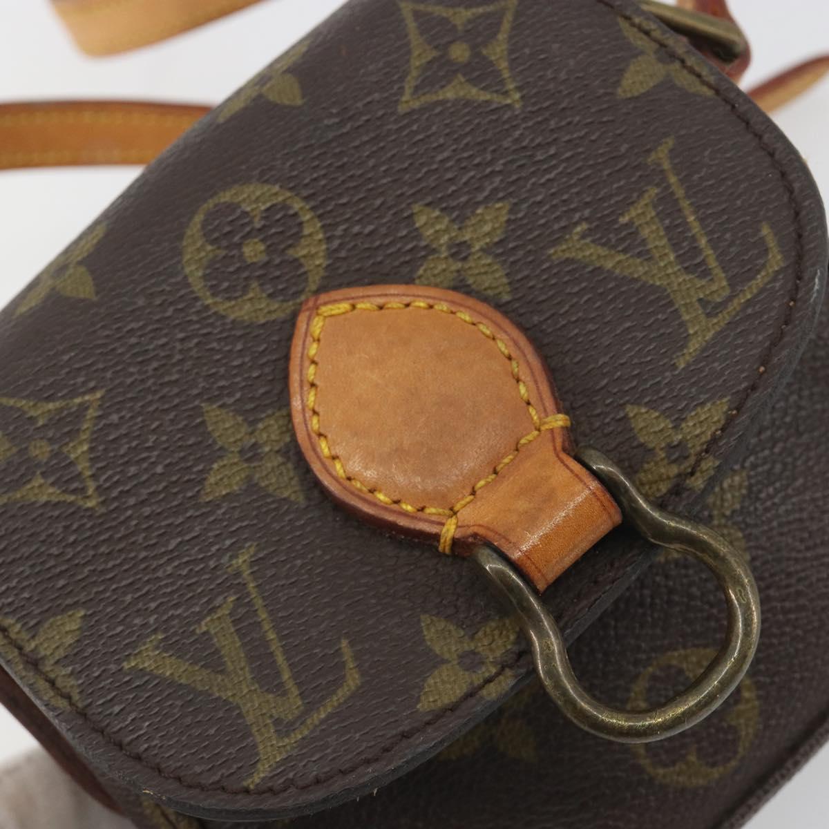 LOUIS VUITTON Monogram Bebe Monogram Saint Cloud Bag M51245 LV Auth 197184