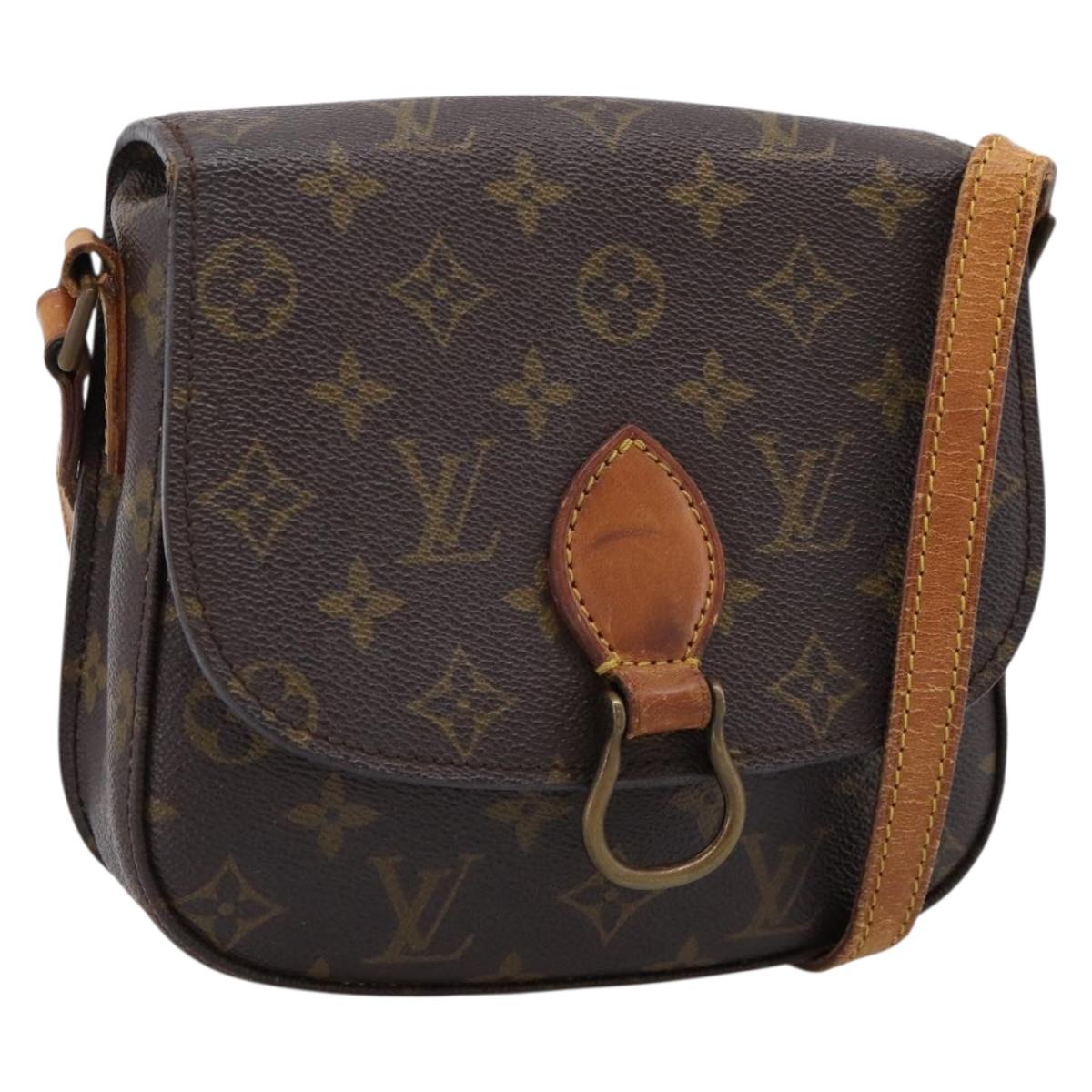 LOUIS VUITTON Monogram Saint Cloud MM Shoulder Bag M51243 LV Auth 197213