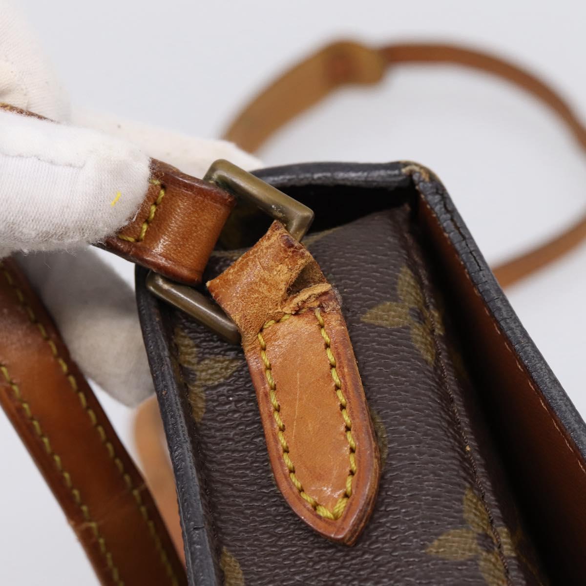 LOUIS VUITTON Monogram Saint Cloud MM Shoulder Bag M51243 LV Auth 197213