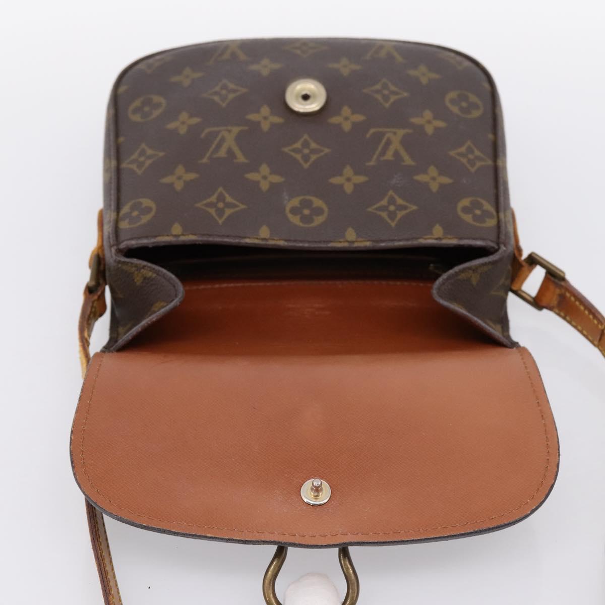 LOUIS VUITTON Monogram Saint Cloud MM Shoulder Bag M51243 LV Auth 197213