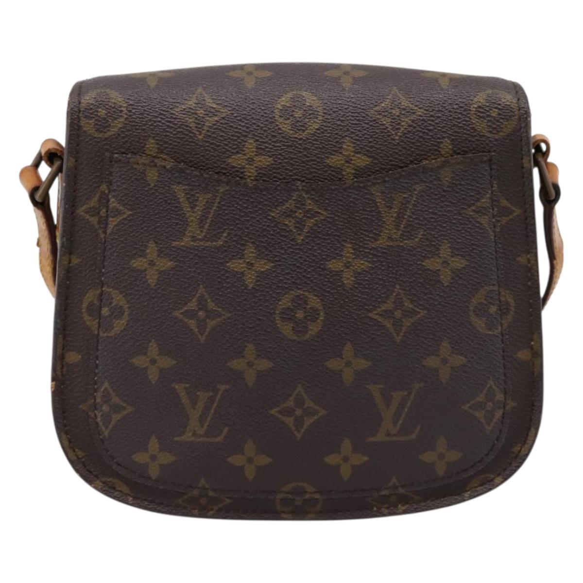 LOUIS VUITTON Monogram Saint Cloud MM Shoulder Bag M51243 LV Auth 197213