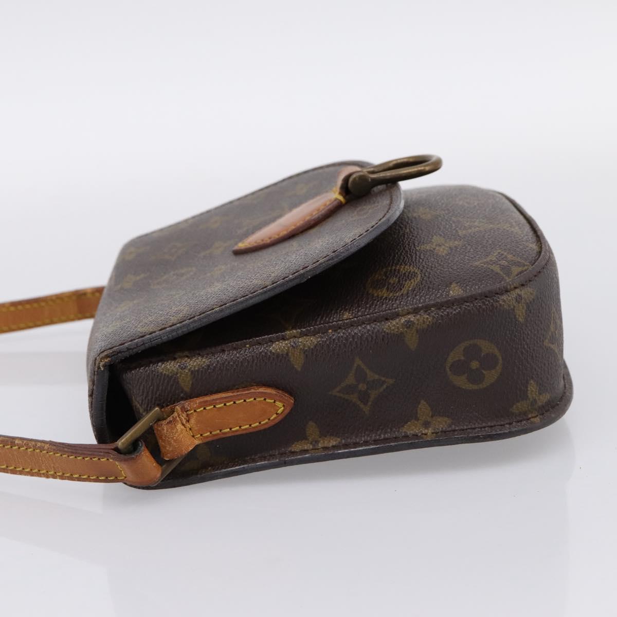 LOUIS VUITTON Monogram Saint Cloud MM Shoulder Bag M51243 LV Auth 197213