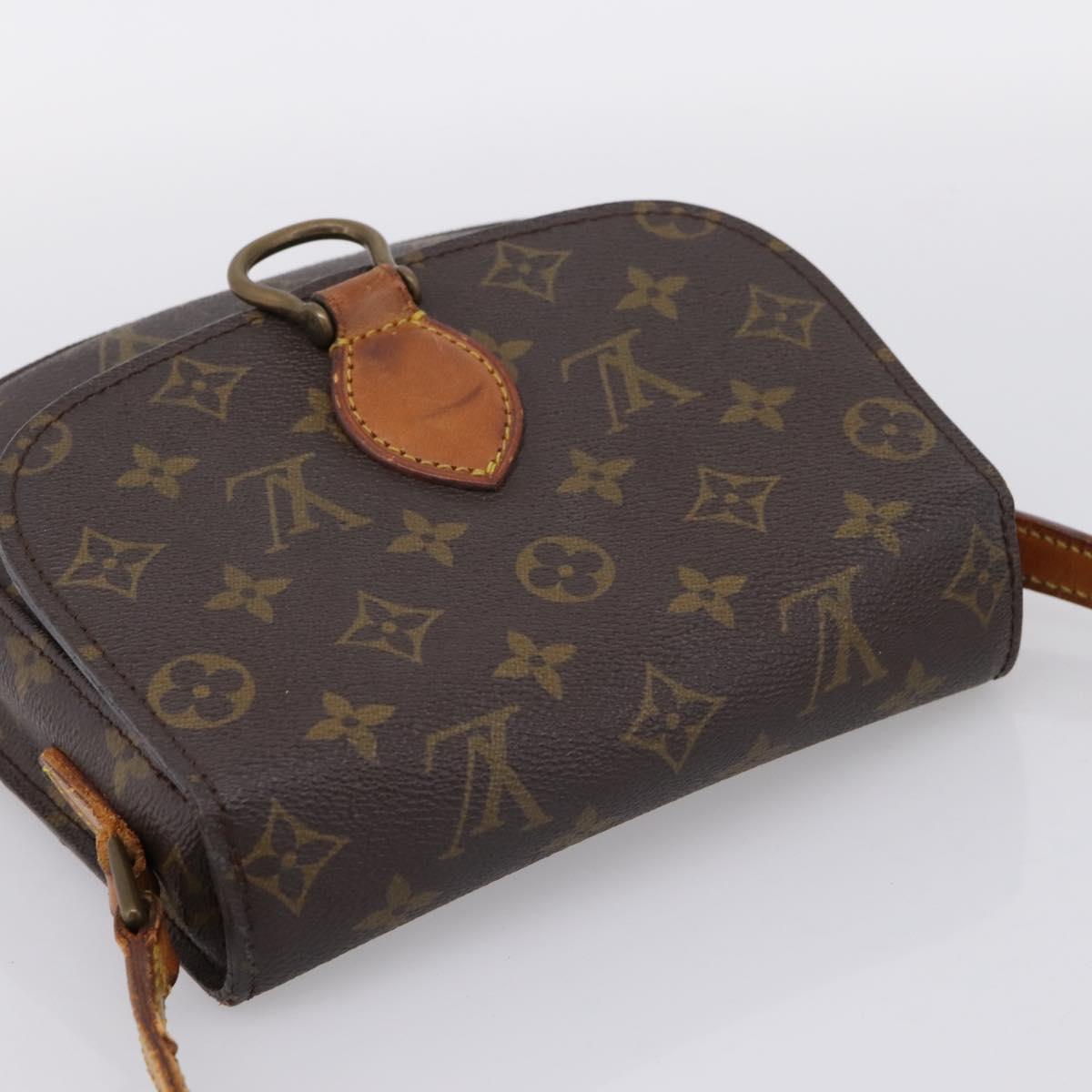 LOUIS VUITTON Monogram Saint Cloud MM Shoulder Bag M51243 LV Auth 197213