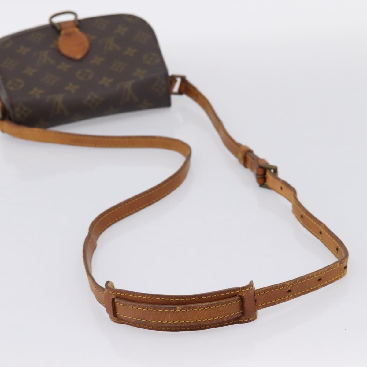 LOUIS VUITTON Monogram Saint Cloud MM Shoulder Bag M51243 LV Auth 197213