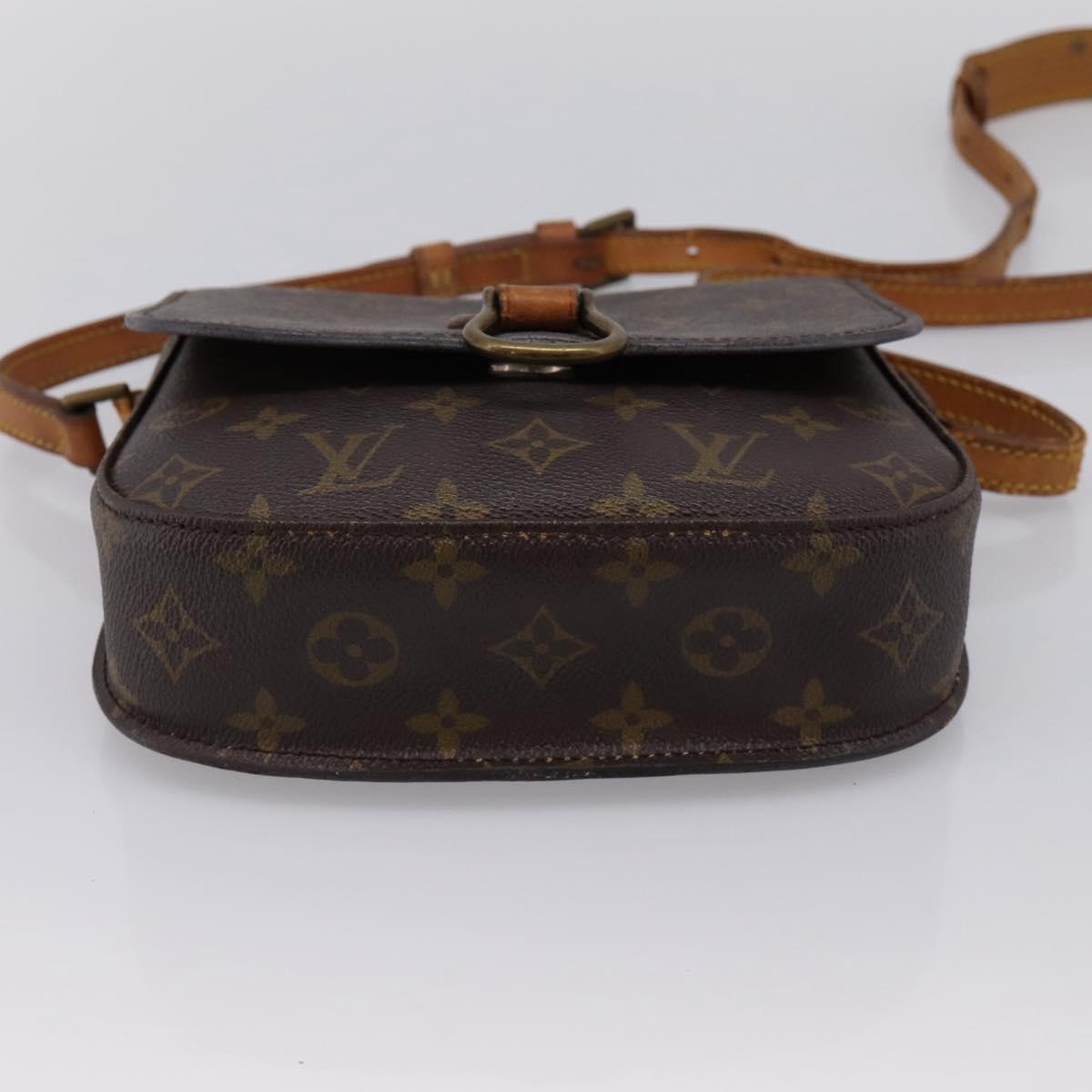 LOUIS VUITTON Monogram Saint Cloud MM Shoulder Bag M51243 LV Auth 197213