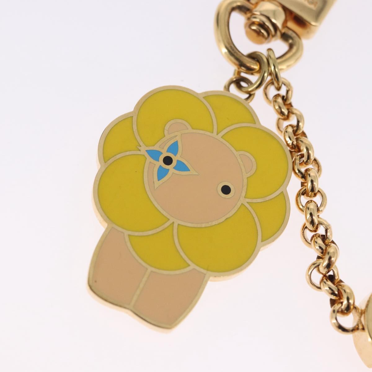 LOUIS VUITTON Chain Vivienne Petula Christmas Charm metal M00875 Auth 197221M