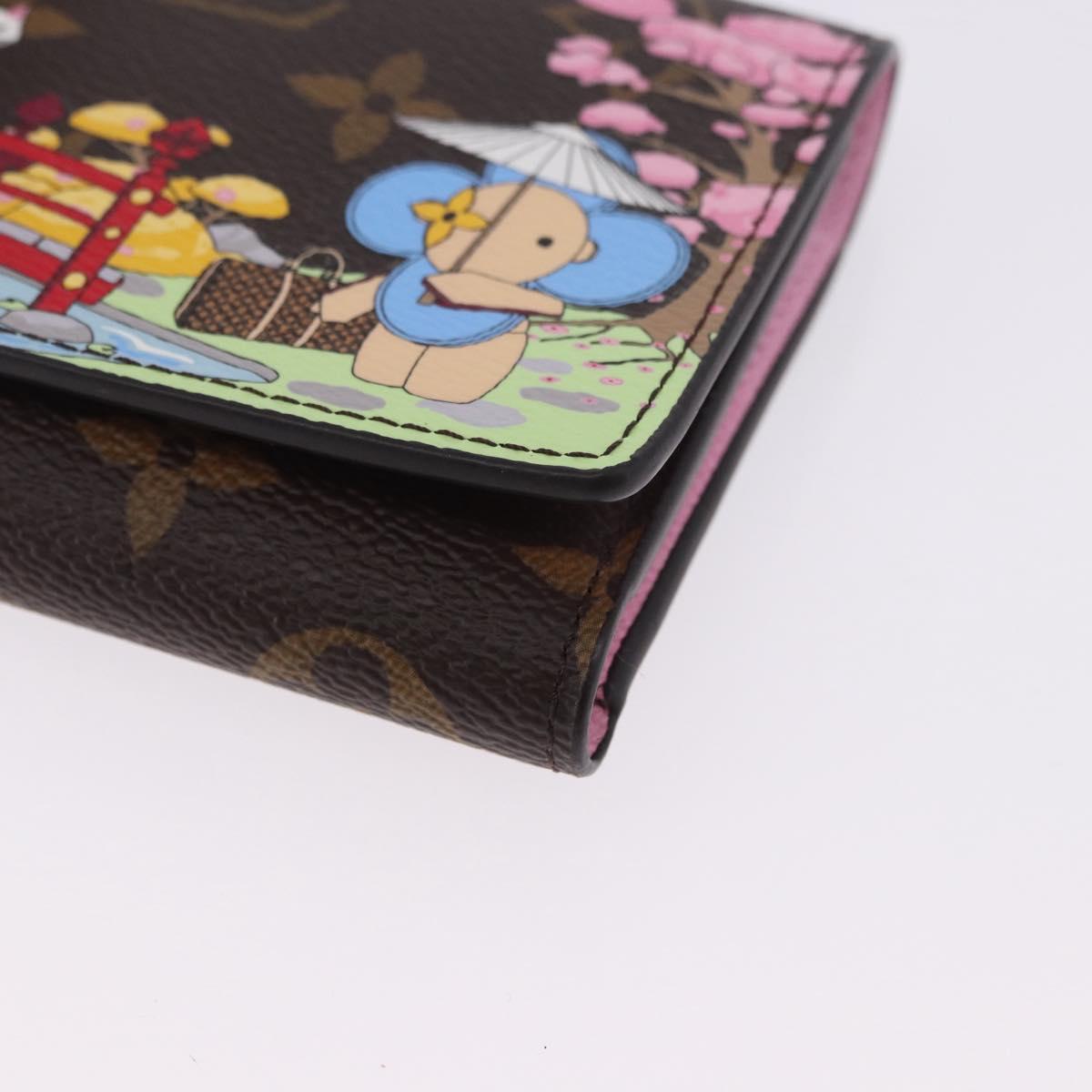 LOUIS VUITTON Vivienne Portefeuille Victorine Wallet M80873 LV Auth 197222SAM