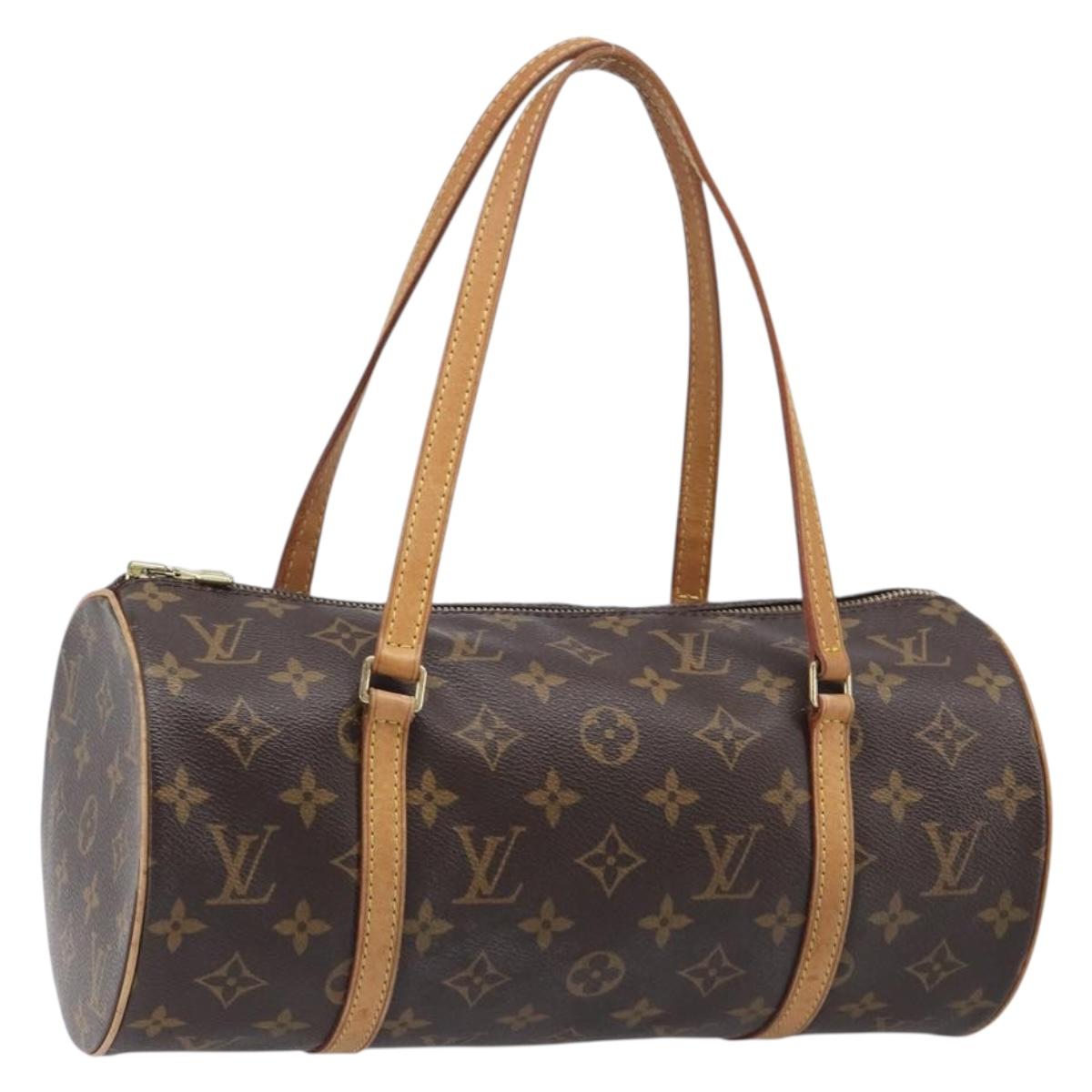 LOUIS VUITTON Monogram Papillon 30 Hand Bag M51365 LV Auth 197234A