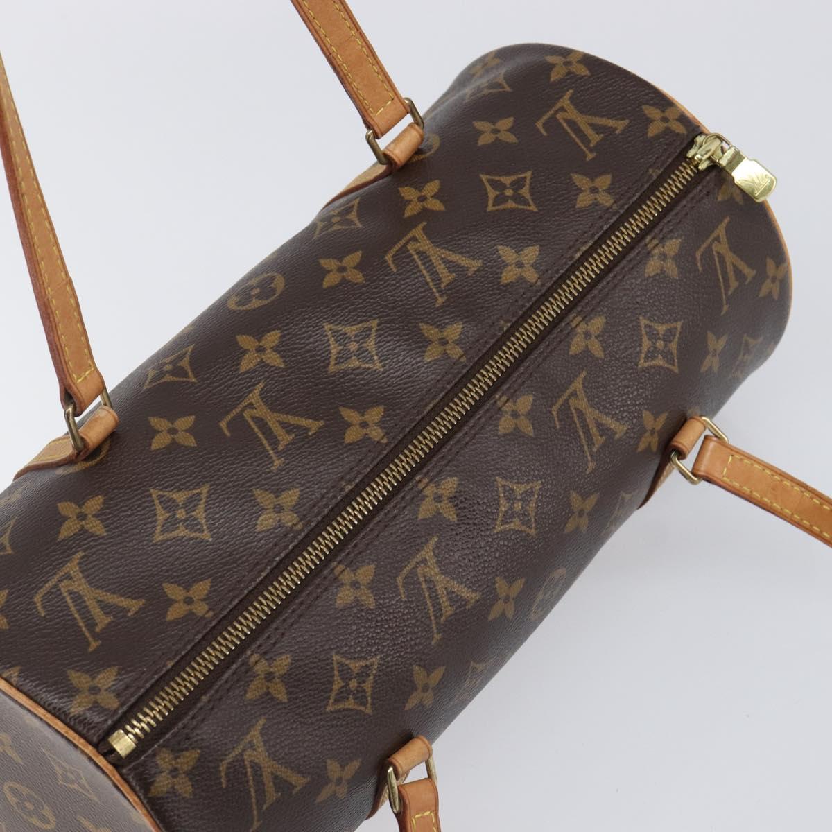 LOUIS VUITTON Monogram Papillon 30 Hand Bag M51365 LV Auth 197234A