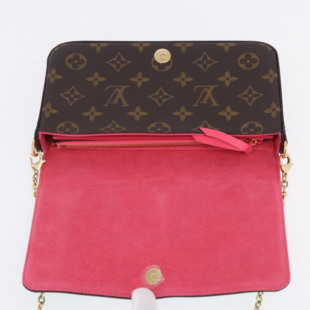 LOUIS VUITTON Monogram Vivienne Pochette Felice Bag M82627 LV Auth 197240SAM