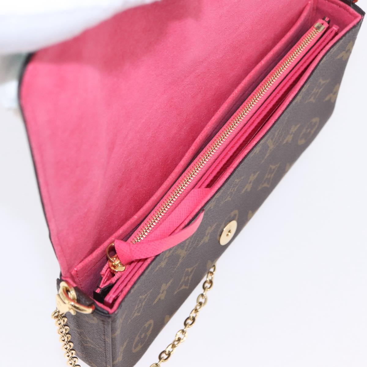 LOUIS VUITTON Monogram Vivienne Pochette Felice Bag M82627 LV Auth 197240SAM