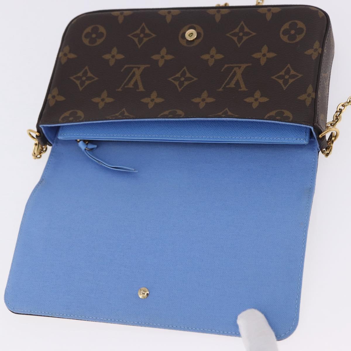 LOUIS VUITTON Monogram Vivienne Pochette Felice Bag M80992 LV Auth 197241SAM