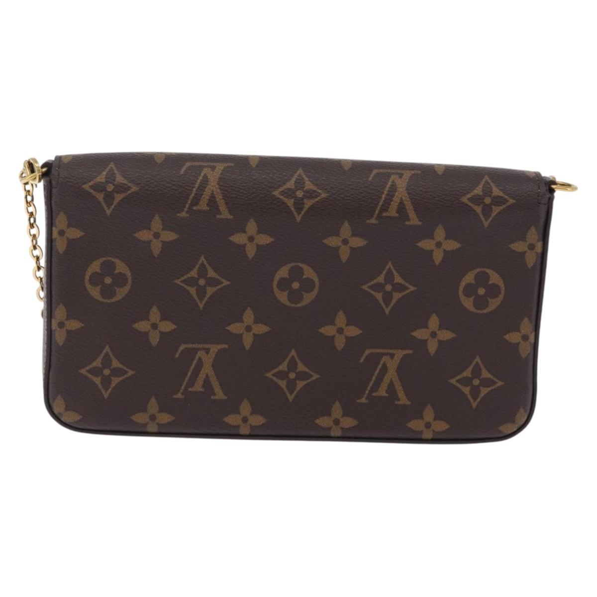 LOUIS VUITTON Monogram Vivienne Pochette Felice Bag M80992 LV Auth 197241SAM