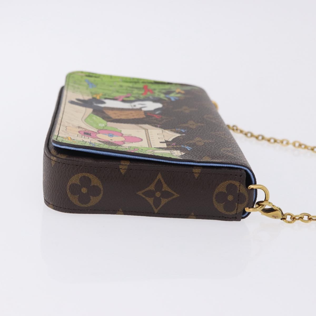 LOUIS VUITTON Monogram Vivienne Pochette Felice Bag M80992 LV Auth 197241SAM