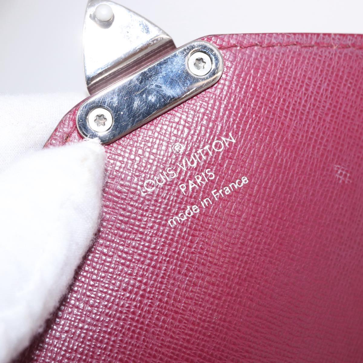 LOUIS VUITTON Epi Monceau 28 Hand Bag Fuchsia pink LV Auth 197243A