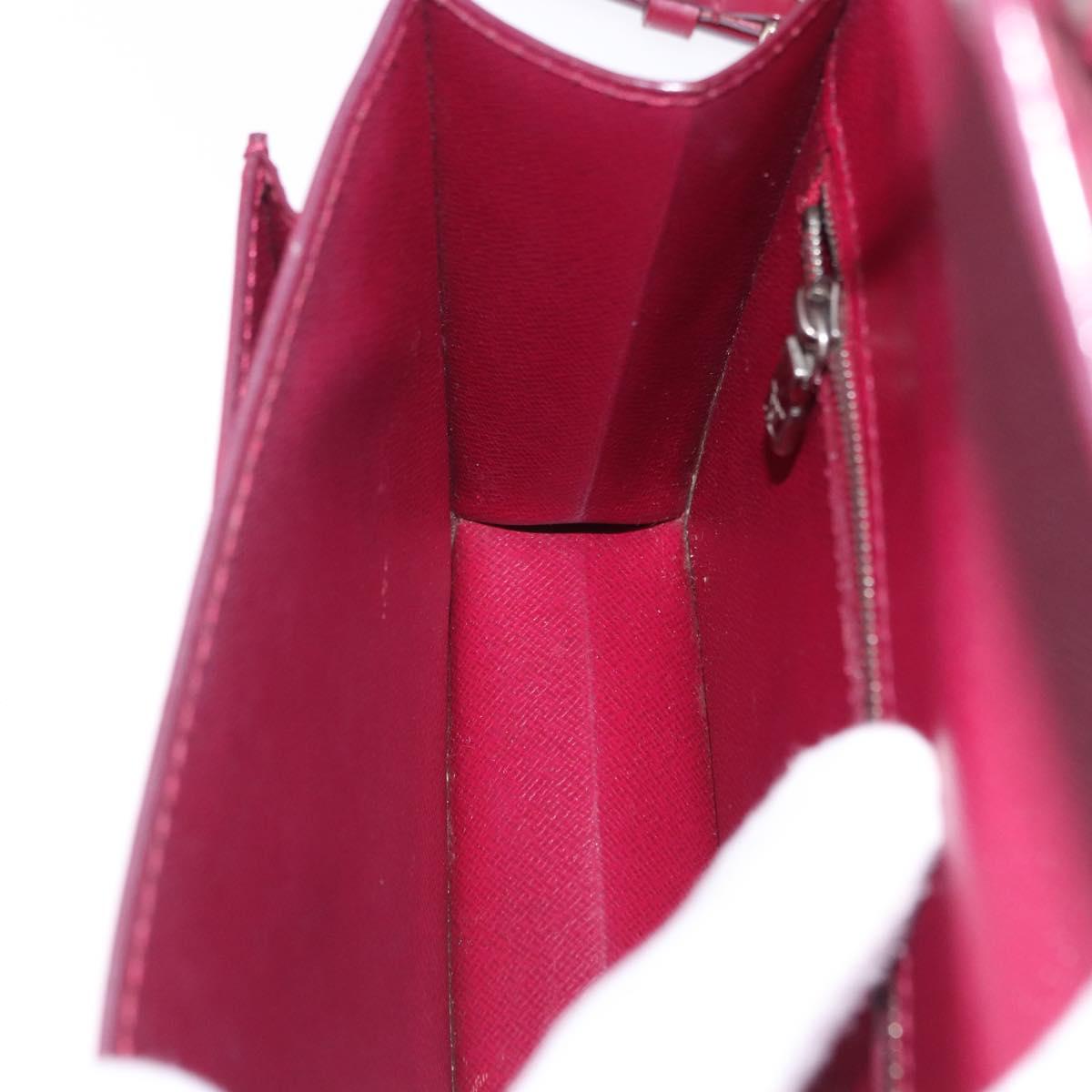 LOUIS VUITTON Epi Monceau 28 Hand Bag Fuchsia pink LV Auth 197243A