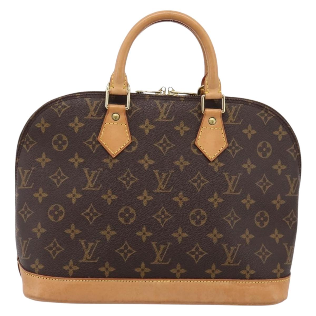 LOUIS VUITTON Monogram Alma Hand Bag M51130 LV Auth 197256A