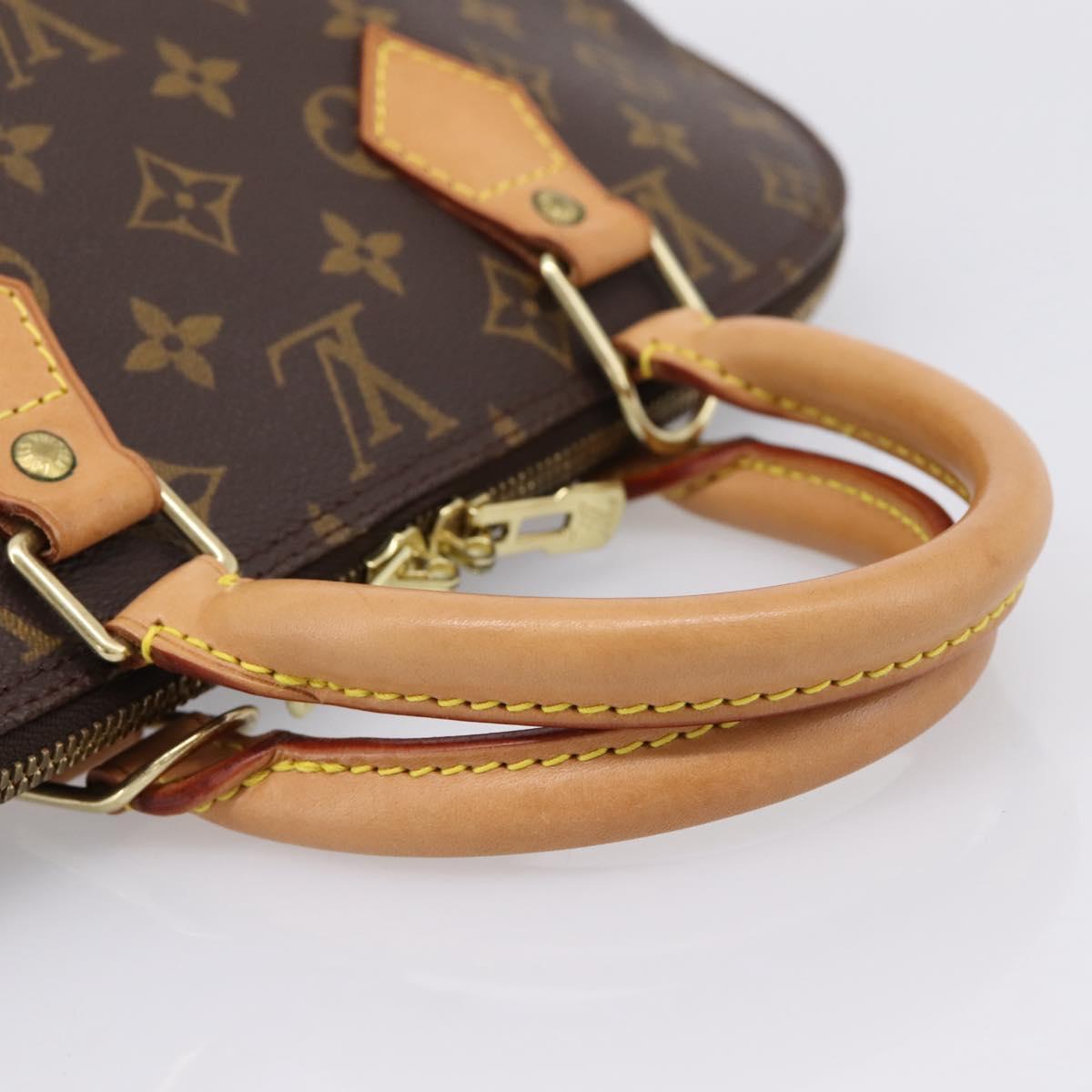 LOUIS VUITTON Monogram Alma Hand Bag M51130 LV Auth 197256A