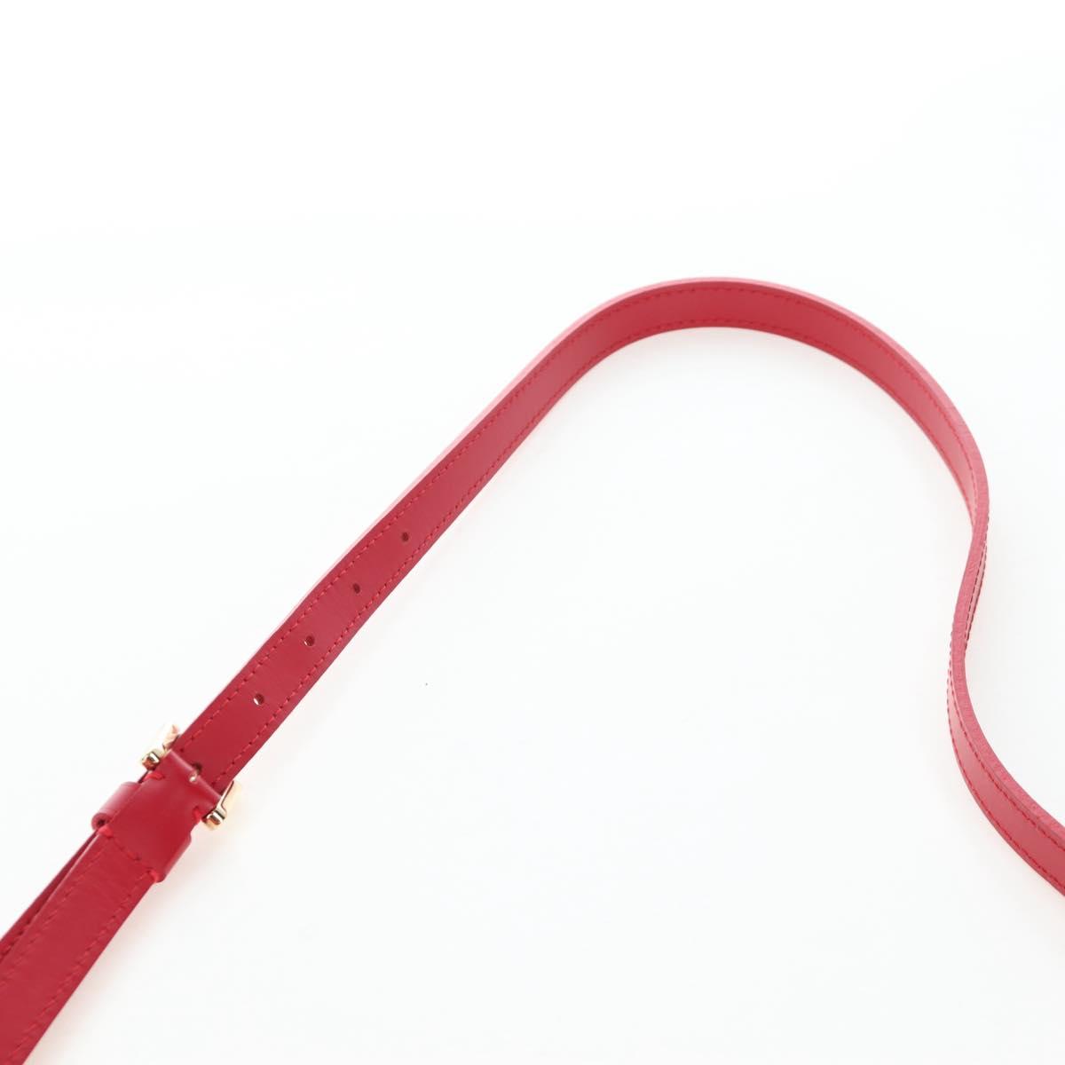 LOUIS VUITTON Epi Danura PM Hand Bag 2way Red M5891E LV Auth 197271V