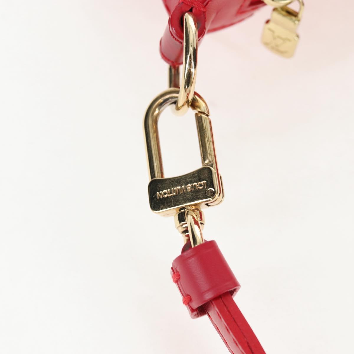 LOUIS VUITTON Epi Danura PM Hand Bag 2way Red M5891E LV Auth 197271V