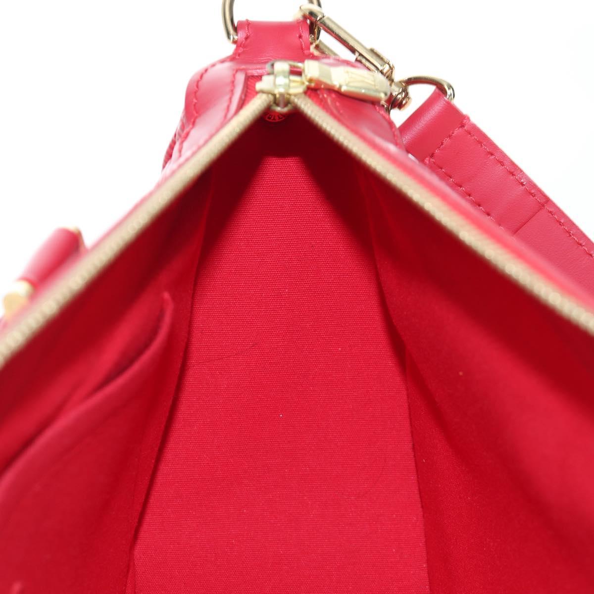 LOUIS VUITTON Epi Danura PM Hand Bag 2way Red M5891E LV Auth 197271V