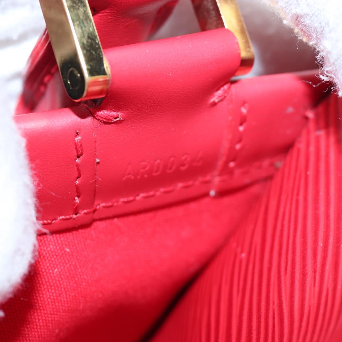 LOUIS VUITTON Epi Danura PM Hand Bag 2way Red M5891E LV Auth 197271V