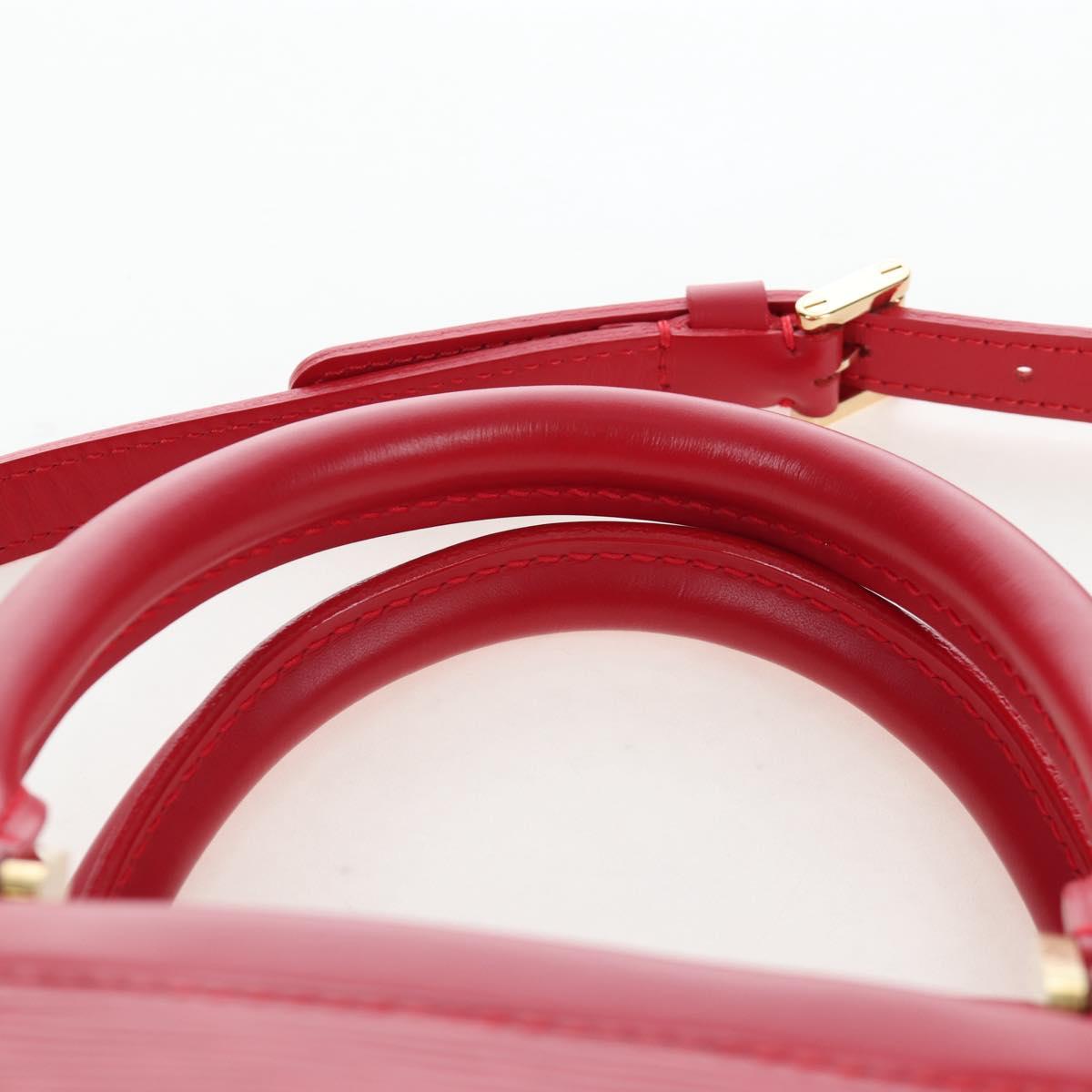 LOUIS VUITTON Epi Danura PM Hand Bag 2way Red M5891E LV Auth 197271V